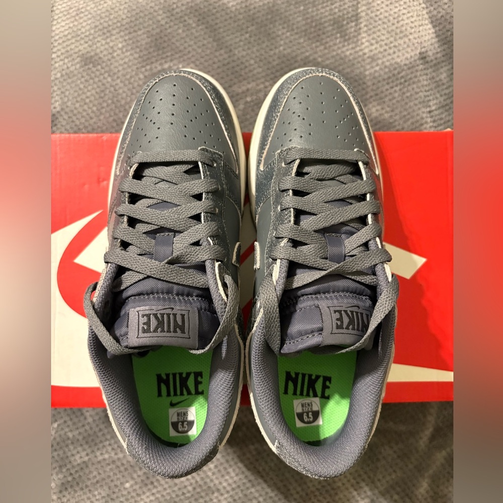 Nike Dunk Low (grey/phantom scream green) - Picture 5 of 5